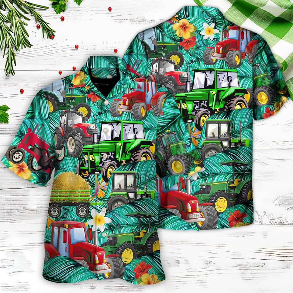 Tropical Tractor Promise Hawaiian Shirt For Poolside Relaxation And Sunny Getaways