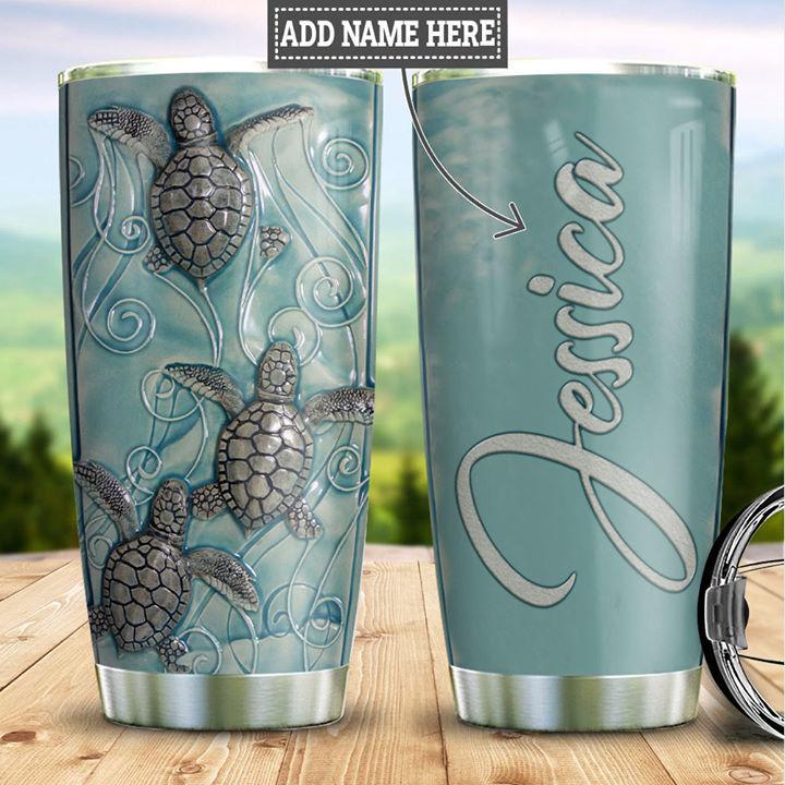 Turtle Lover 20 Oz Tumbler For Coffee Travel And Daily Drinks