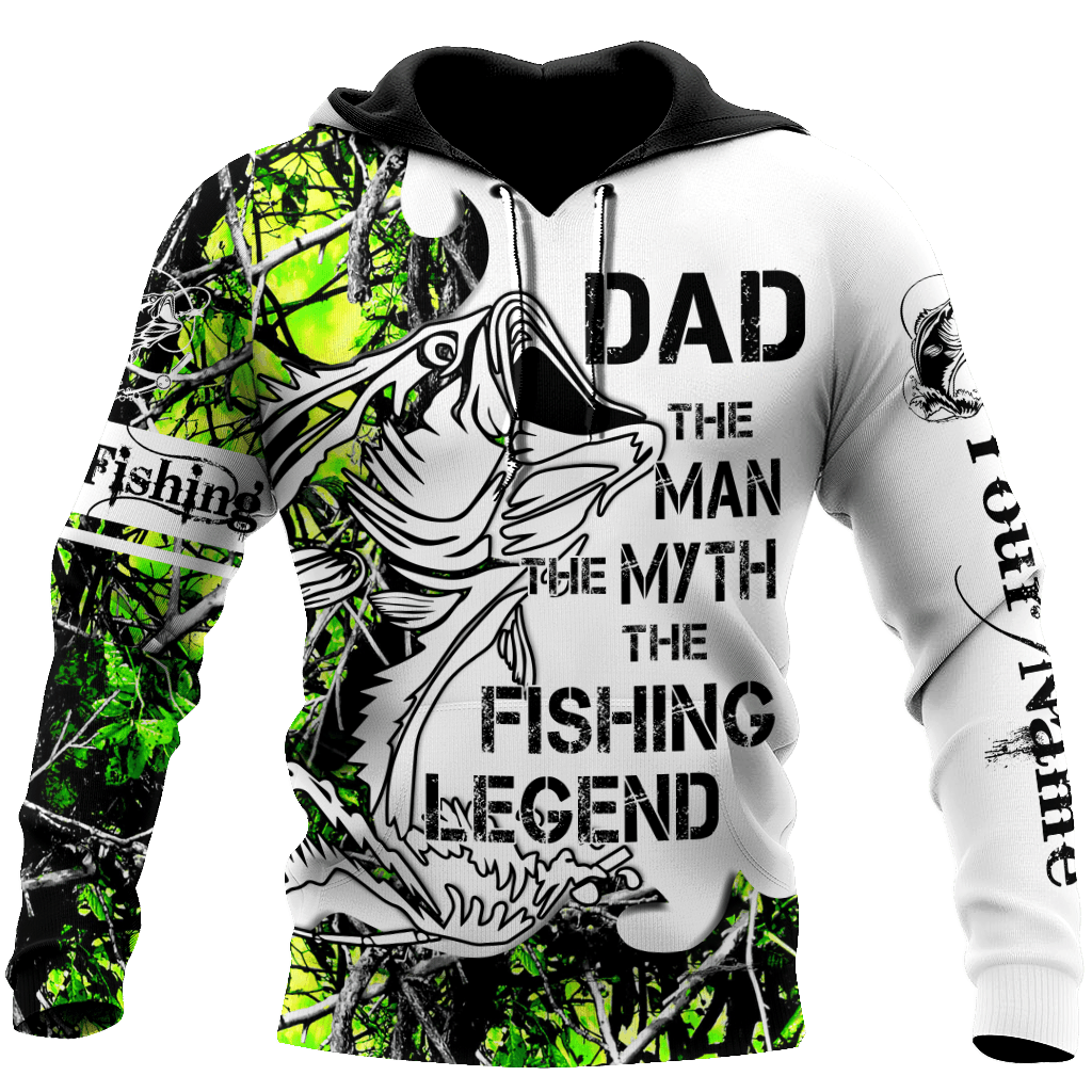 Dad Bass Fishing Tattoo Hoodie For Lake Days Outdoor Travel And Thoughtful Angler Gifting