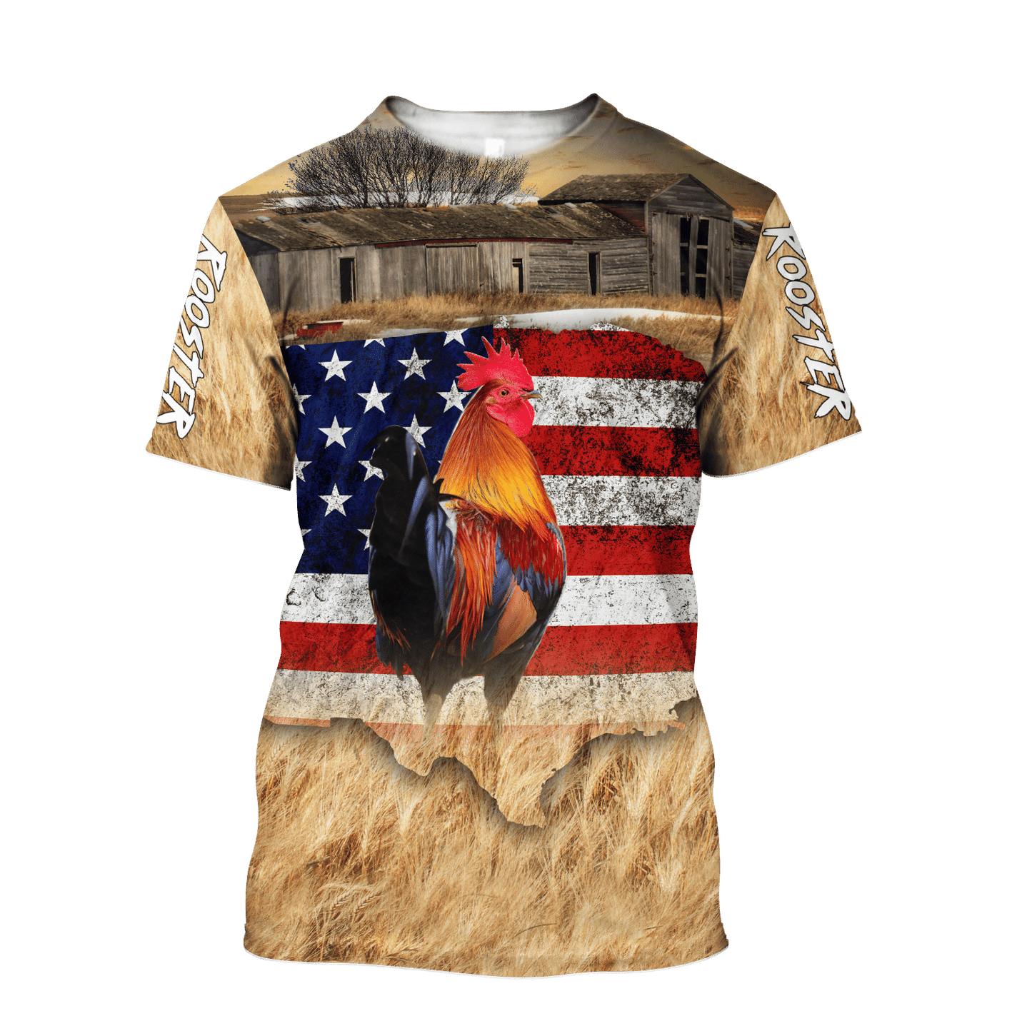 Vibrant Rooster Hoodie For Country Enthusiasts Outdoor Activities And Gifting