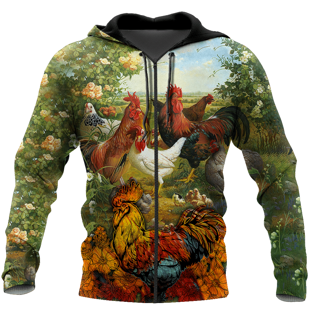Bold Rooster Hoodie For Country Adventures Everyday Outfits And Thoughtful Gifting