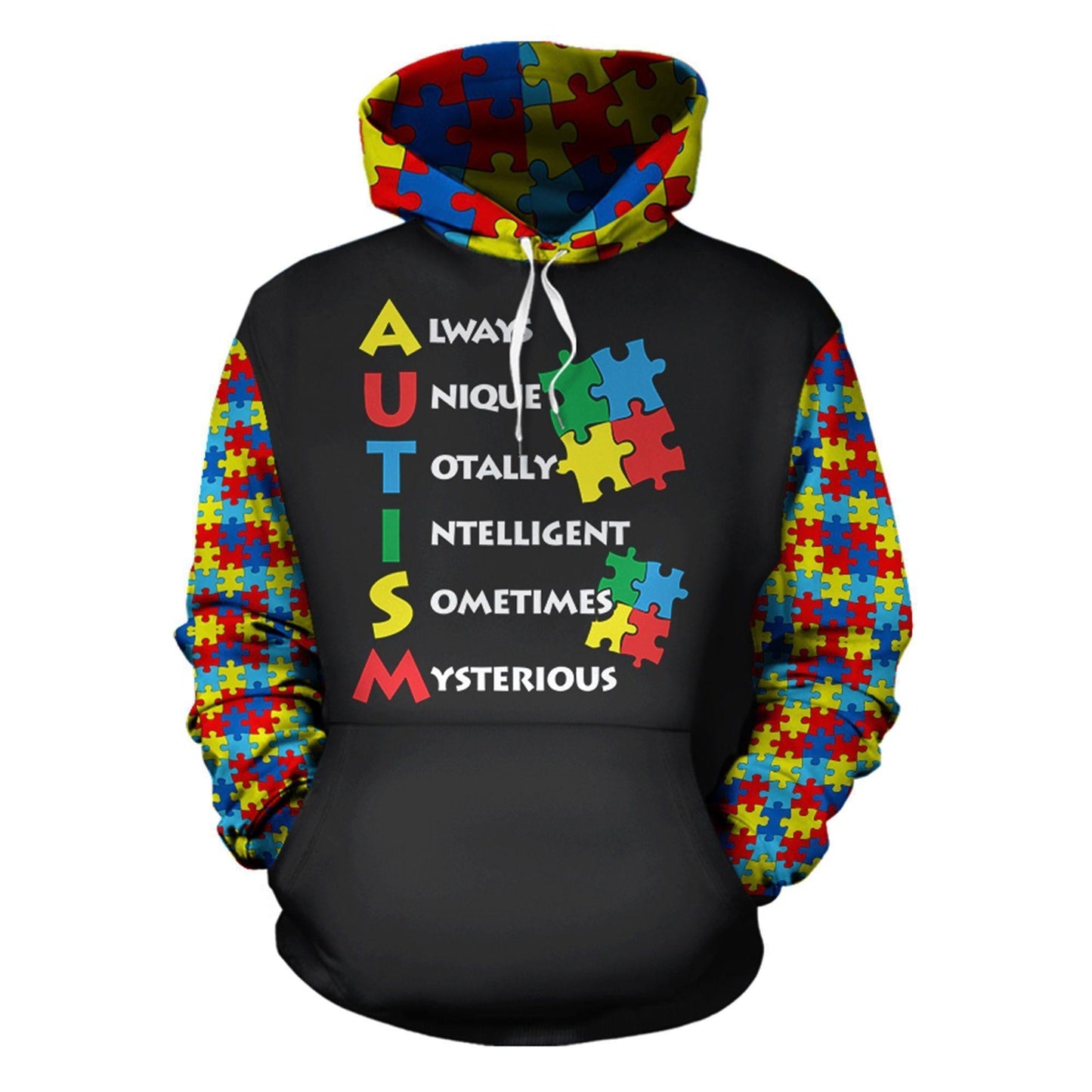 Unique Autism Acceptance Hoodie For Supportive Everyday Style Seasonal Events And Gifting