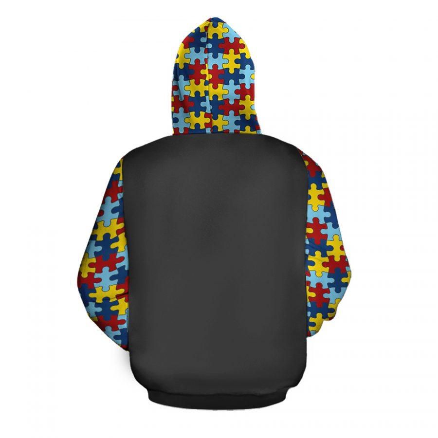 Grandma Autism Never Gives Up Hoodie For Supportive Everyday Style Seasonal Events And Gifting