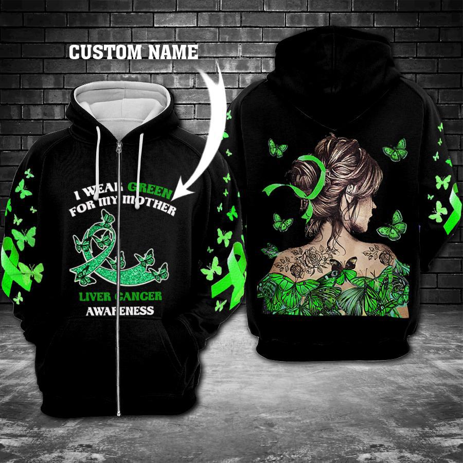 Liver Cancer Awareness Personalized Hoodie For Meaningful Gatherings Casual Style And Thoughtful Gifts