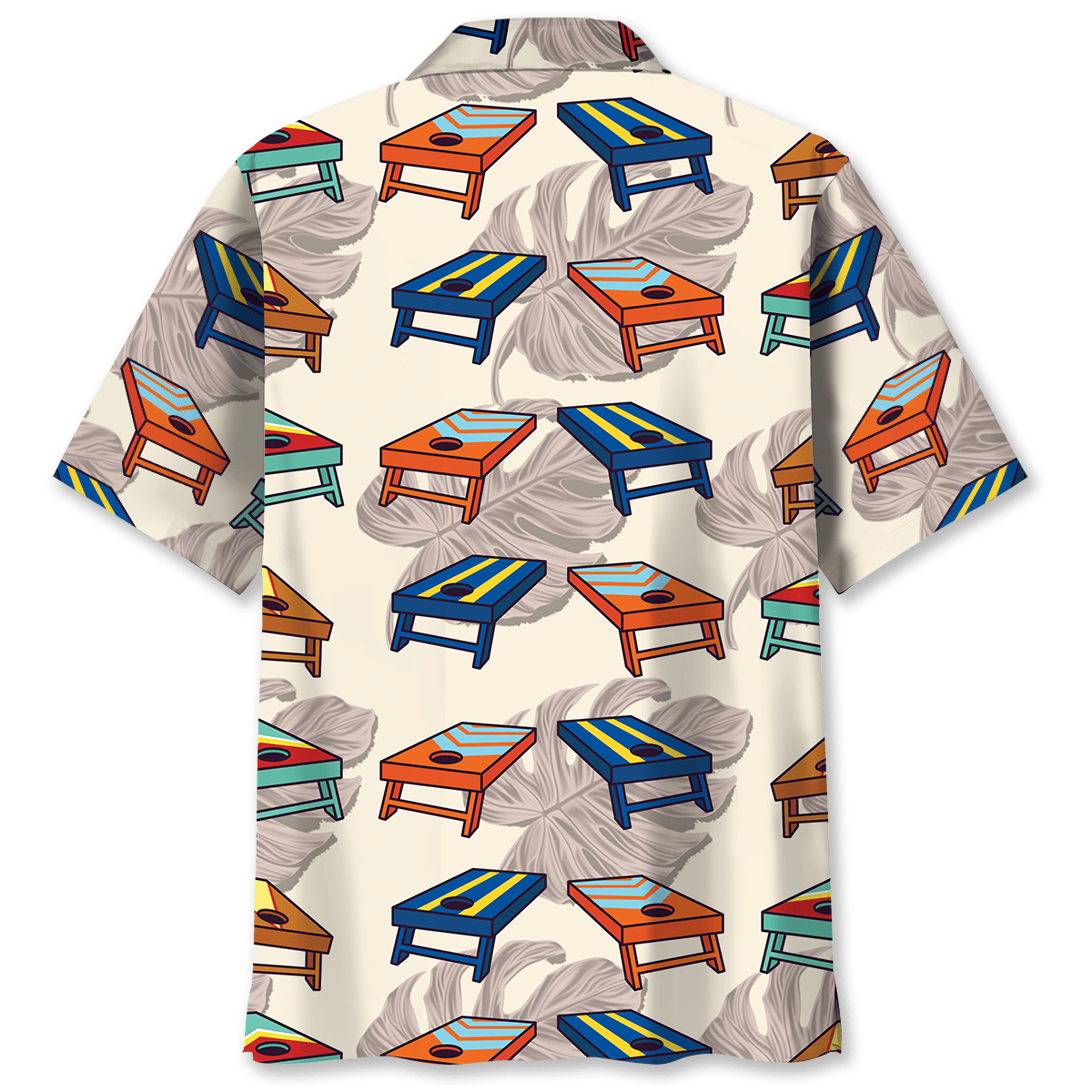 Game Cornhole Backyard Fun Hawaiian Shirt For Coastal Adventures And Warm Weather Wear