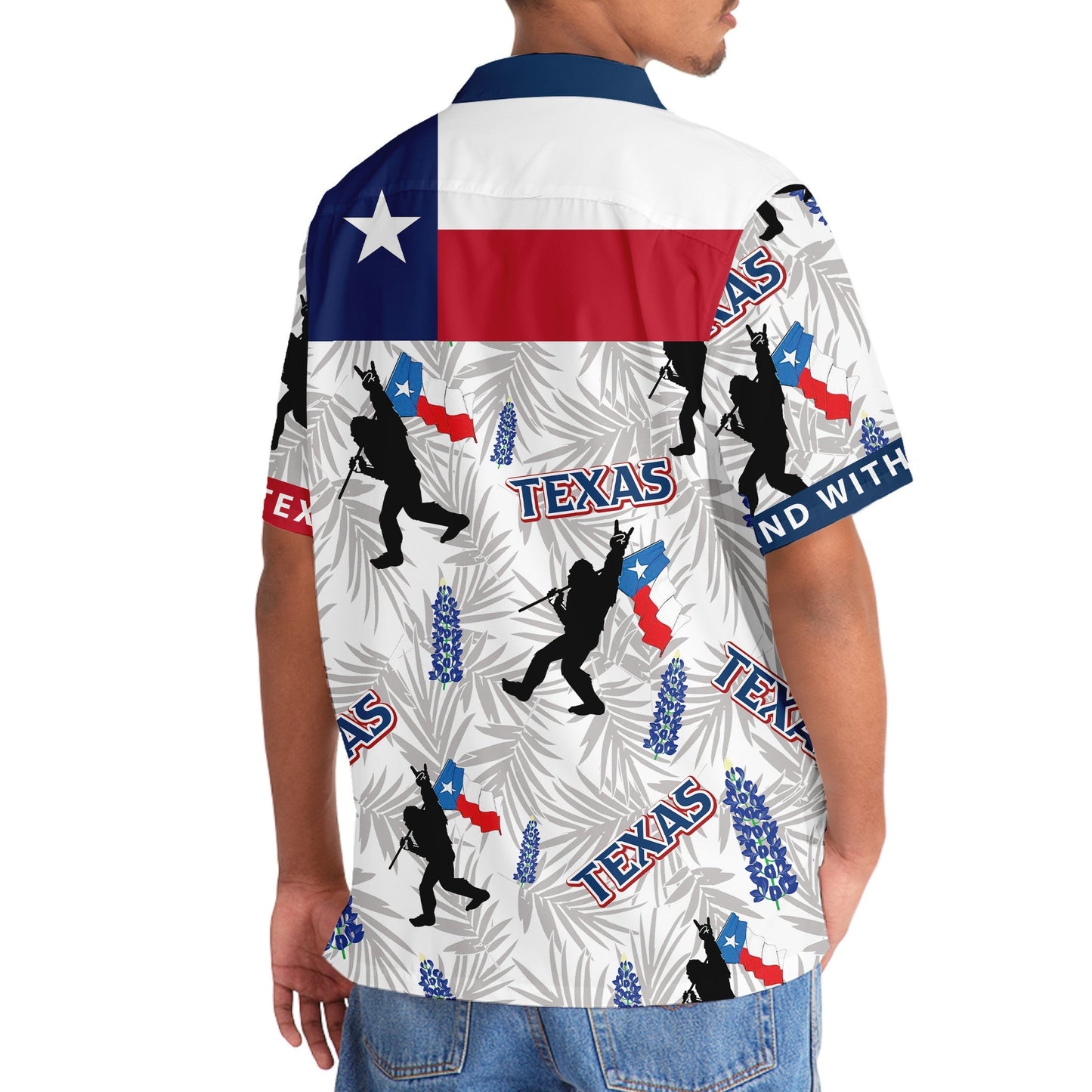 Forest Creature Stand Texas Wilderness Hawaiian Shirt For Poolside Relaxation And Sunny Getaways
