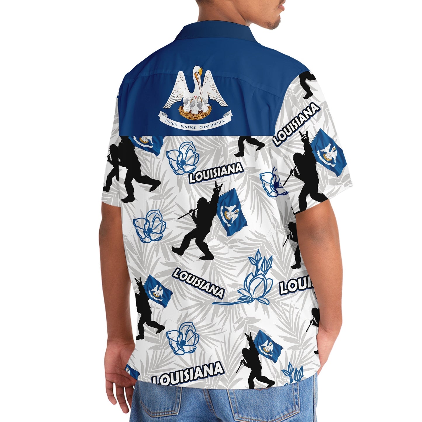 Louisiana Forest Creature Bayou Hawaiian Shirt For Resort Getaways And Comfortable Summer Activities
