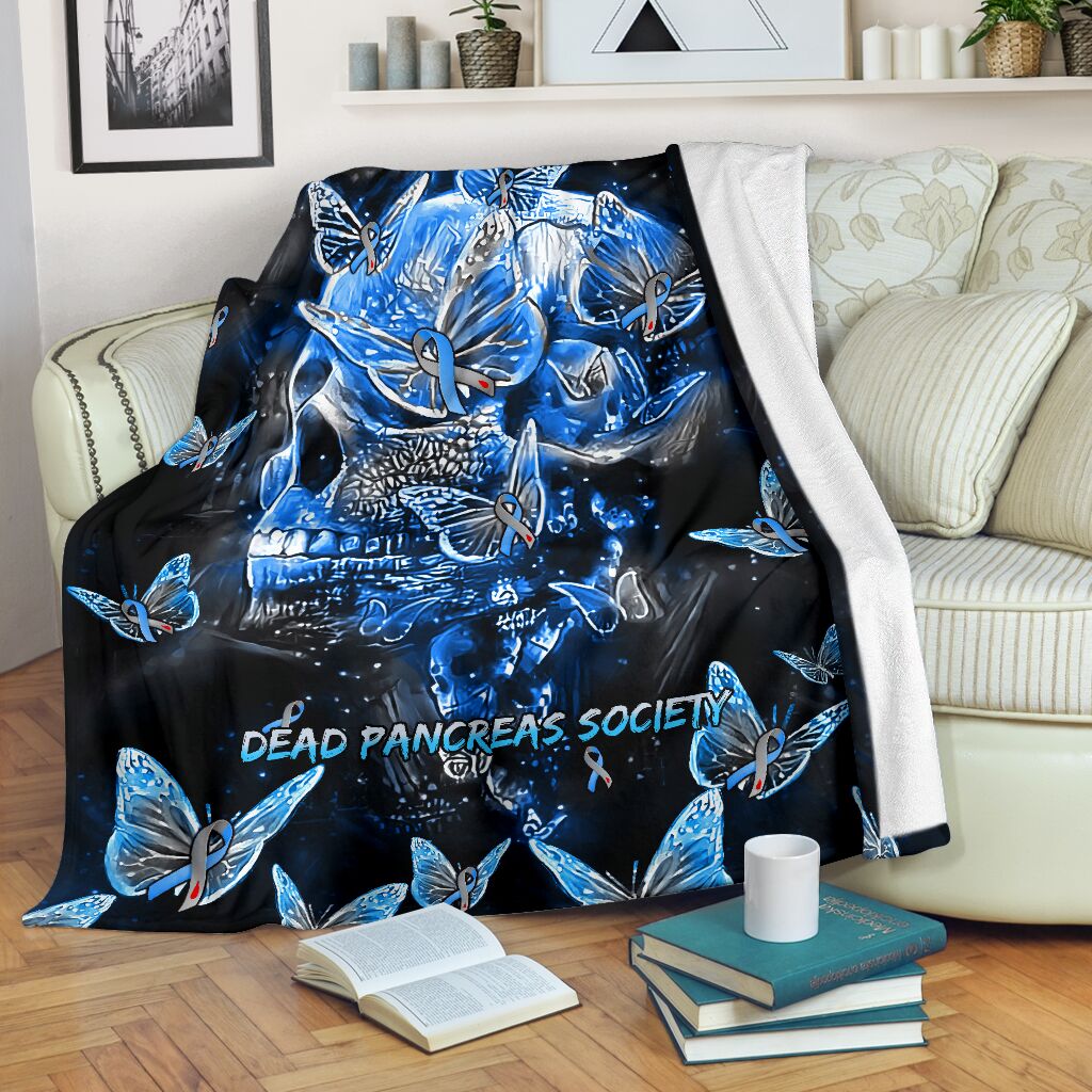 Diabetes Awareness Flannel Blanket For Cozy Bedroom Sofa Decor