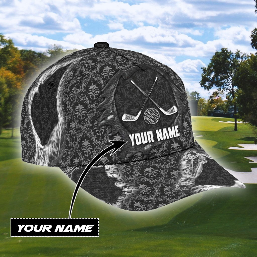 Personalized Golf Lovers All Over Print Classic Cap For Summer Outings Festivals And Relaxed Daily Wear