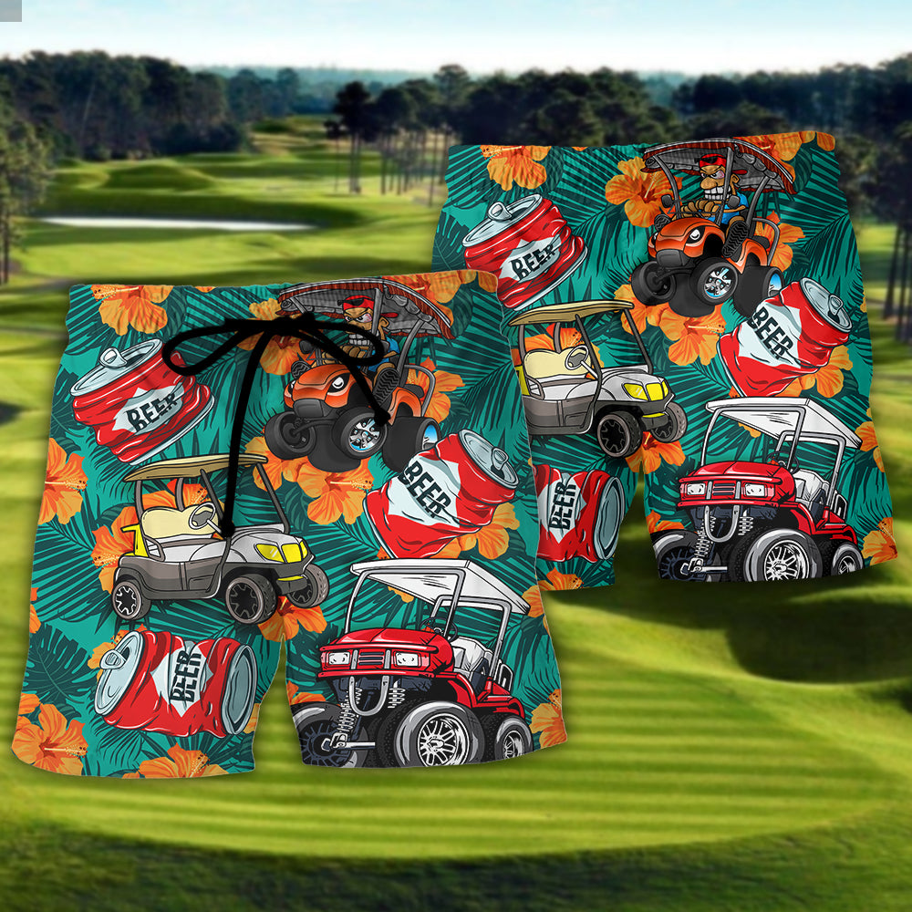 Golf Beach Shorts Pattern Detail For Poolside Fun And Thoughtful Gift Giving