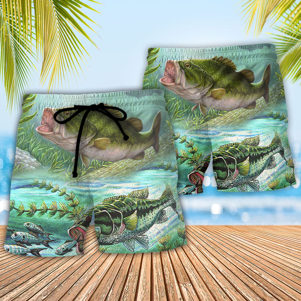 Fishing Don't Be Jealous Because I Catch Fish Beach Shorts For Sports Fan Vacation Wear