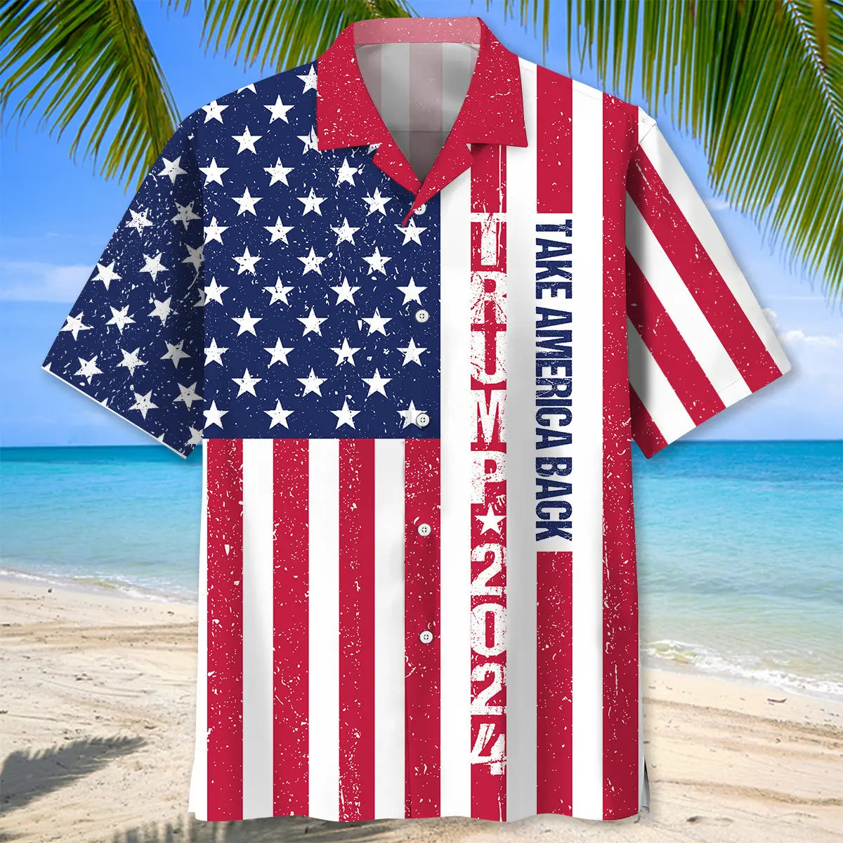 American Heritage Hawaiian Shirt For Weekend Escape, Beachside Event, And Comfortable Travel Wear