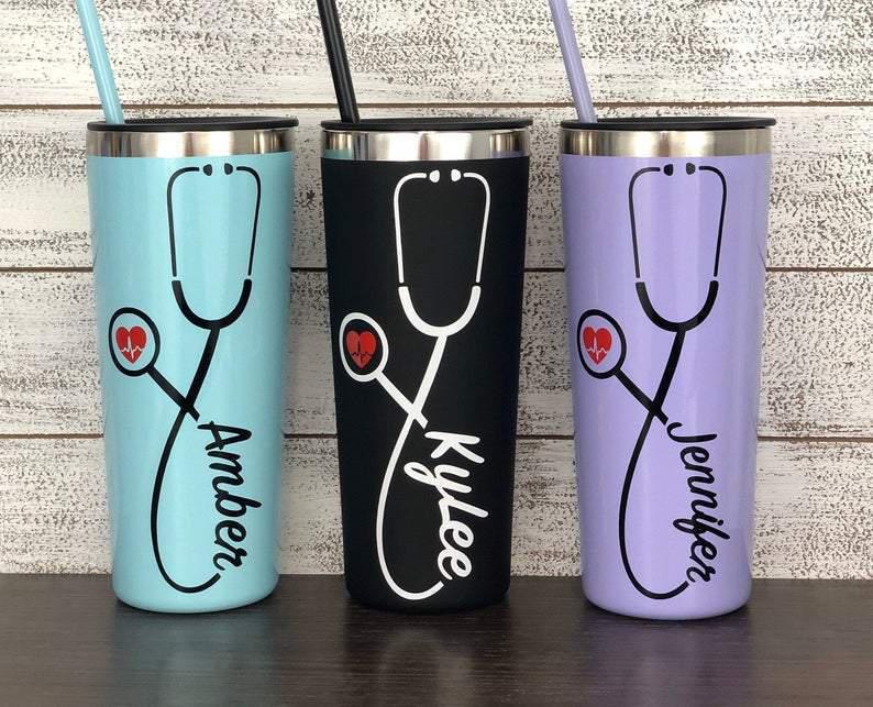 Nurse Lover 20 Oz Tumbler For Coffee Travel And Daily Drinks