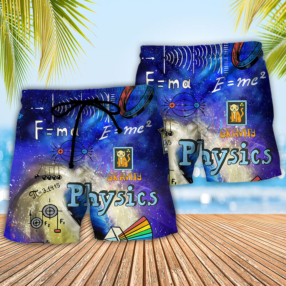 Fitness Lifestyle Beach Shorts Pattern Detail For Vacation Style And Travel Ready Comfort