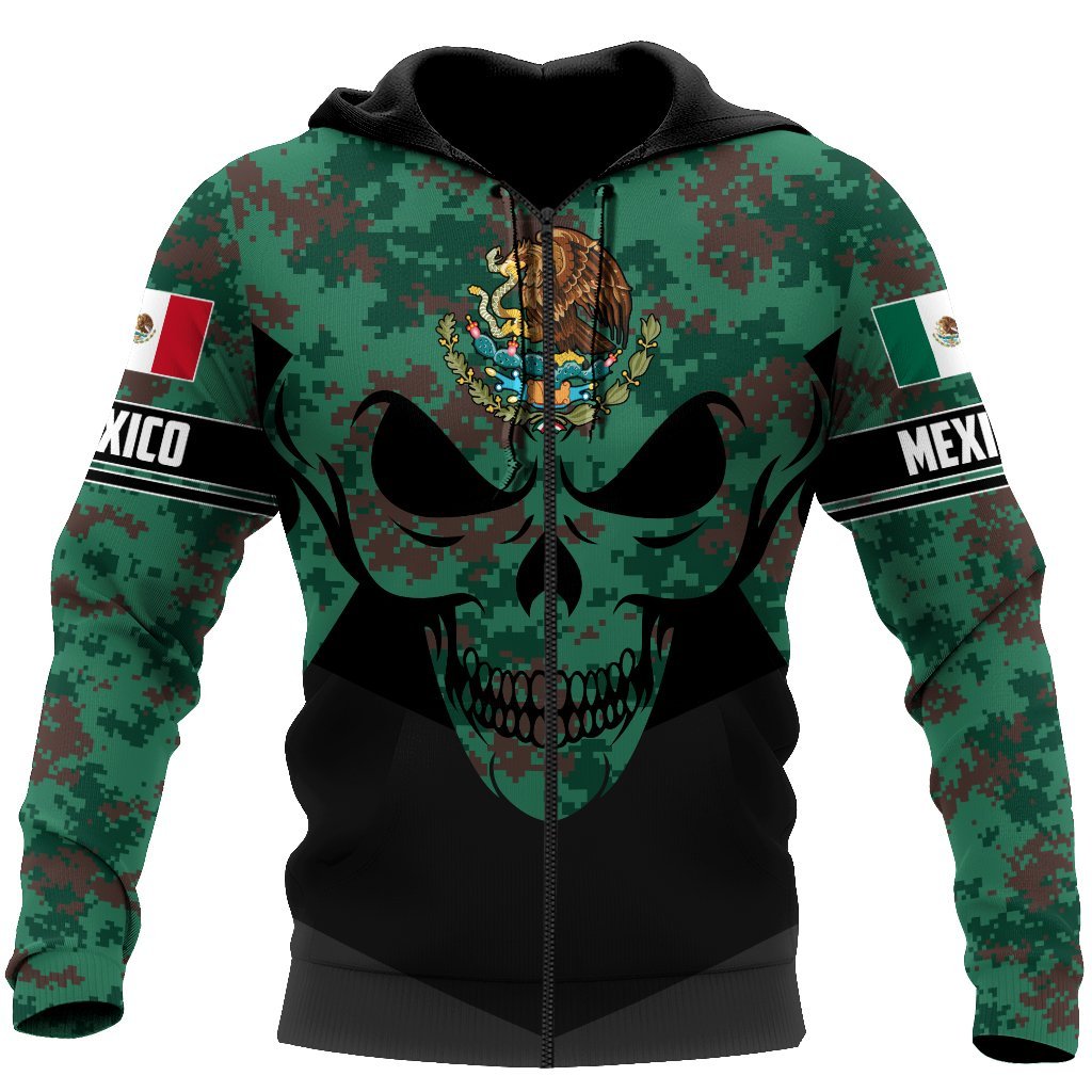 Mexican Army Coat Hoodie For Service Inspired Streetwear Holidays And Everyday Comfort