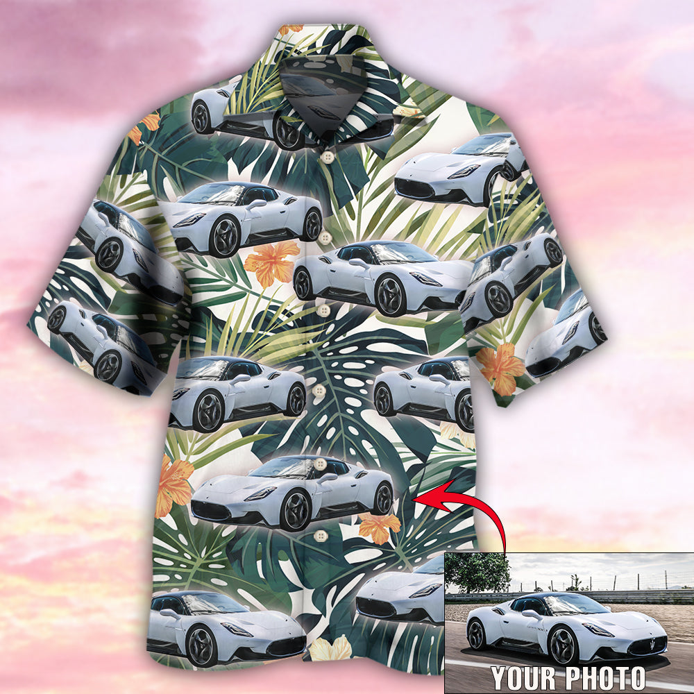 Car Various Custom Photo Hawaiian Shirt Design View For Casual Summer Styling