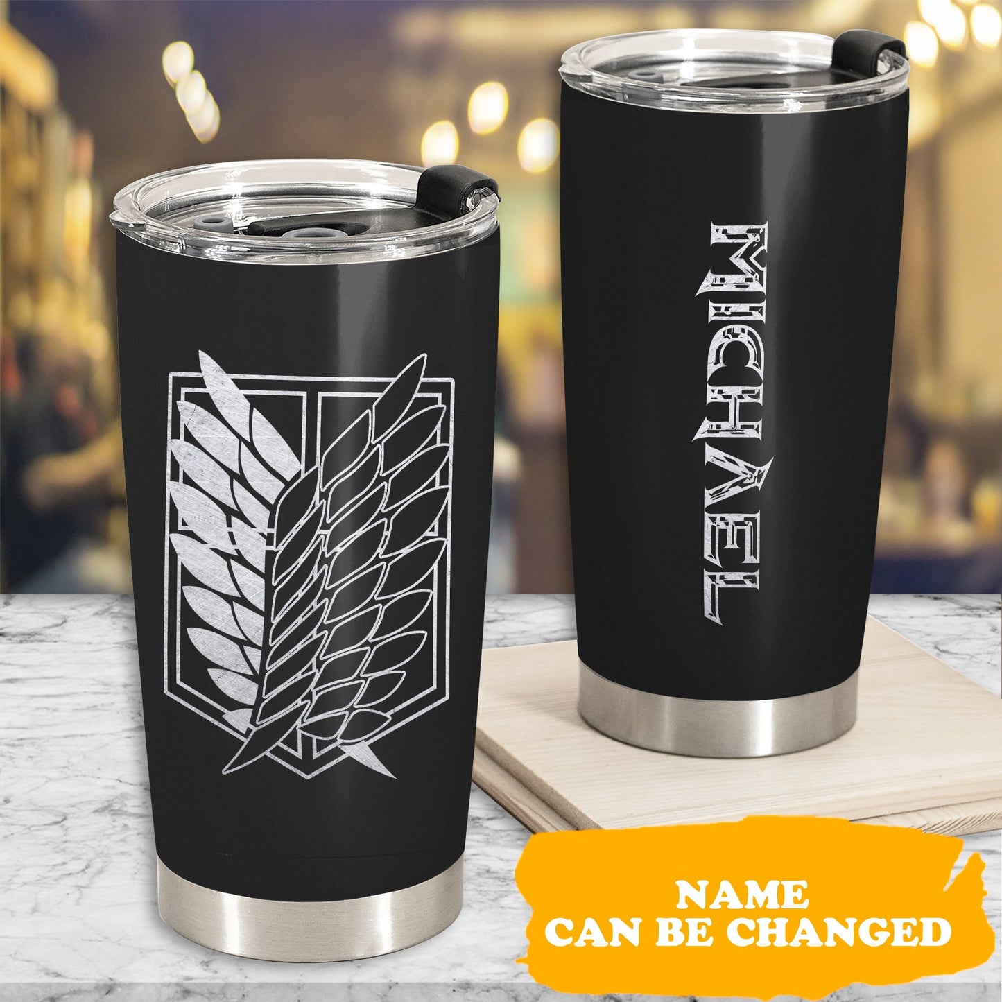Fantasy Scout Emblem Personalized 20 Oz Tumbler For Coffee Travel And Daily Drinks