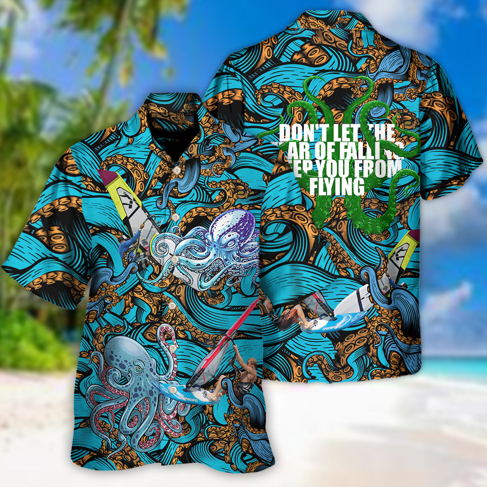 Windsurfing Weekend Humor Hawaiian Shirt Tropical Styling View For Tropical Vacations