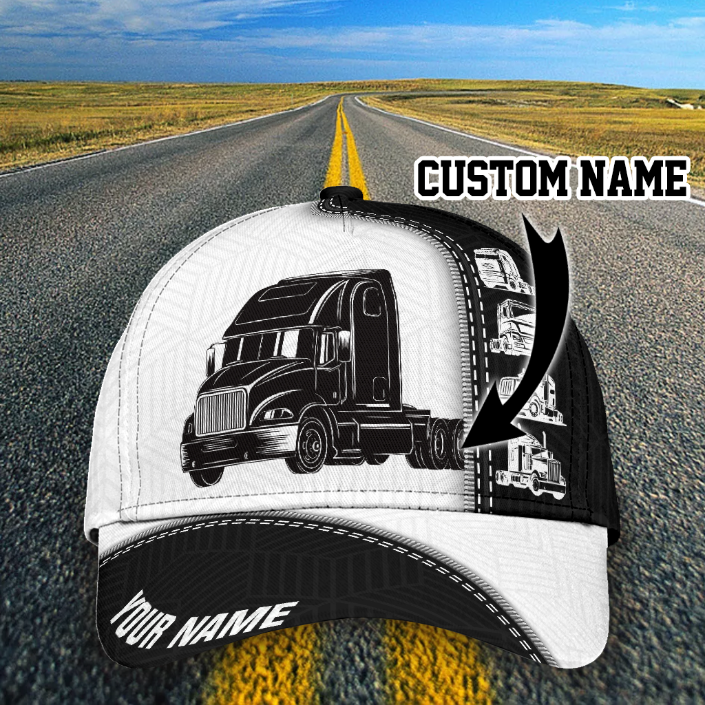 Truck Driver Lifestyle All Over Print Classic Cap For Festivals Travel Adventures And Casual Gift Giving