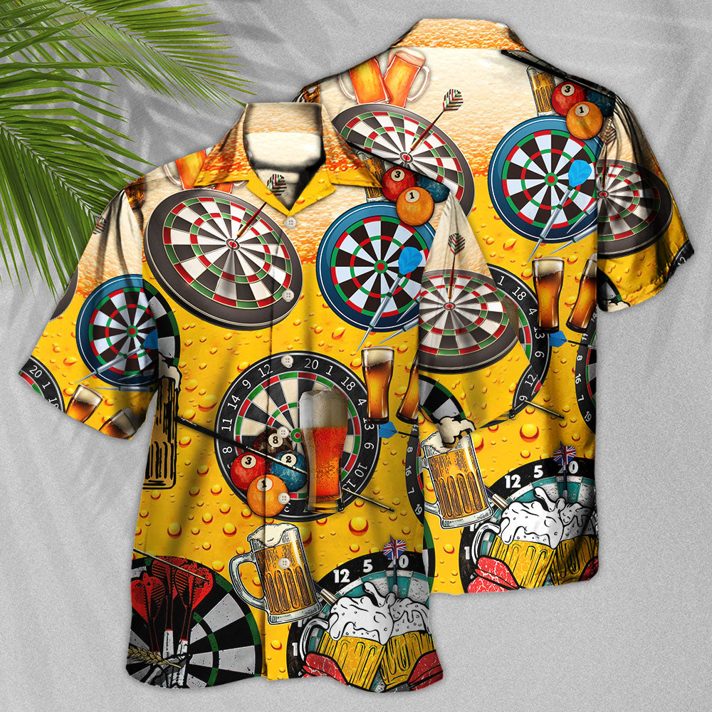 Dart Beer Hawaiian Shirt For Warm Weather Adventures And Everyday Comfort