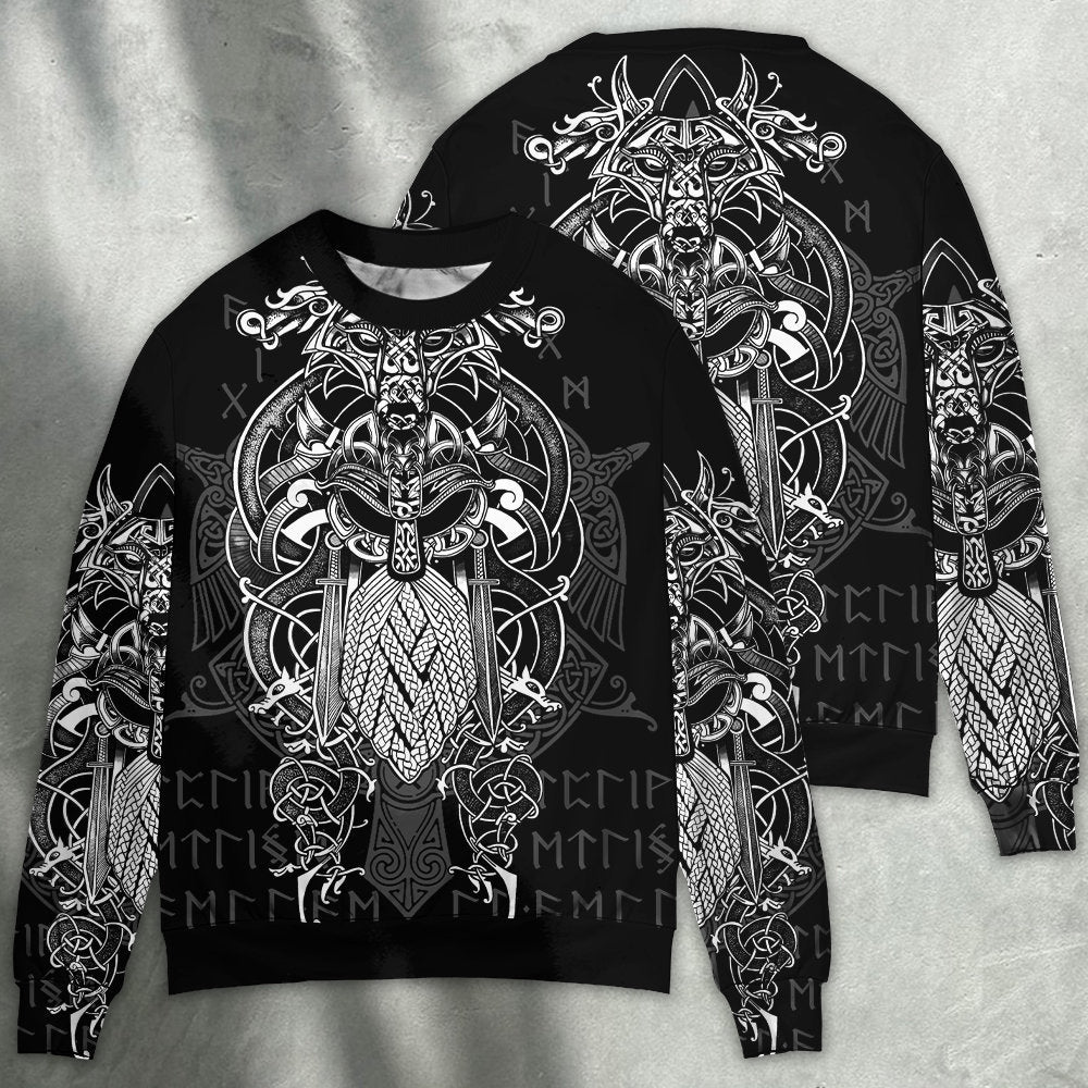 Viking Warrior Blood Sweater For Historical Events Travel And Comfortable Everyday Wear
