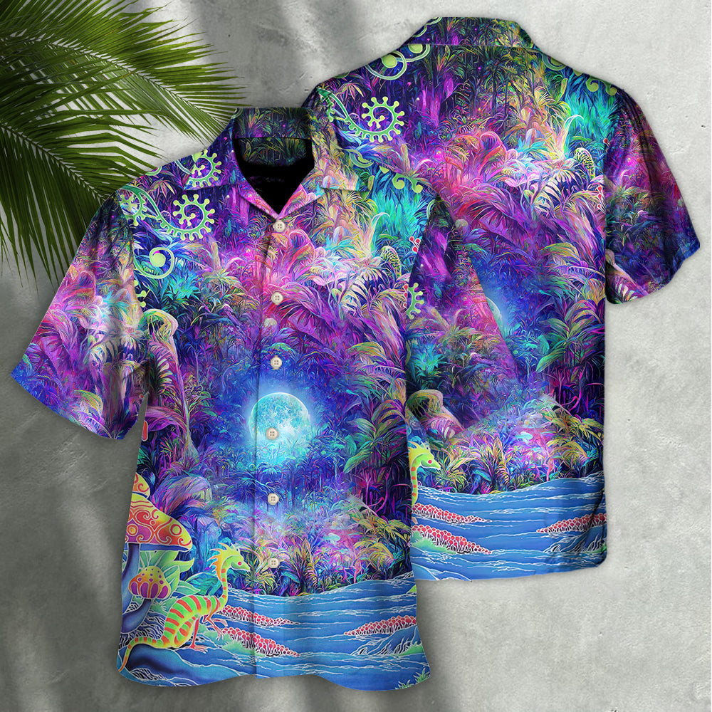 Bohemian Nature Home Hawaiian Shirt For Summer Vacation And Beach Travel