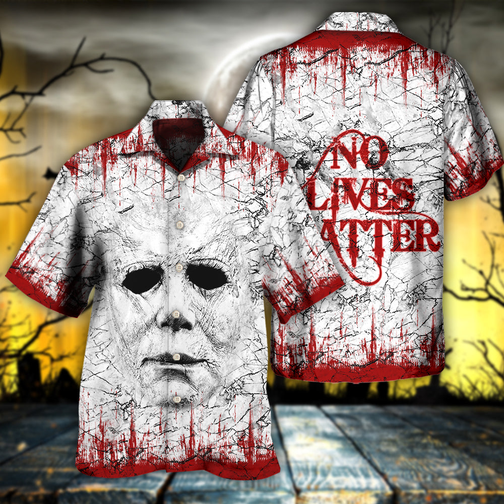 Halloween Horror Matter Hawaiian Shirt For Beach Parties And Weekend Getaways
