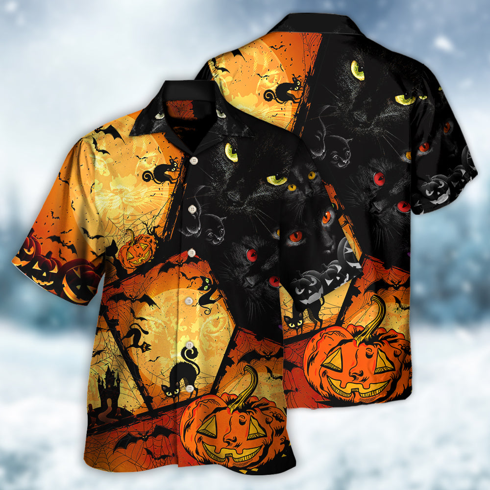 Halloween Black Cat Limited Edition – Hawaiian Shirt
