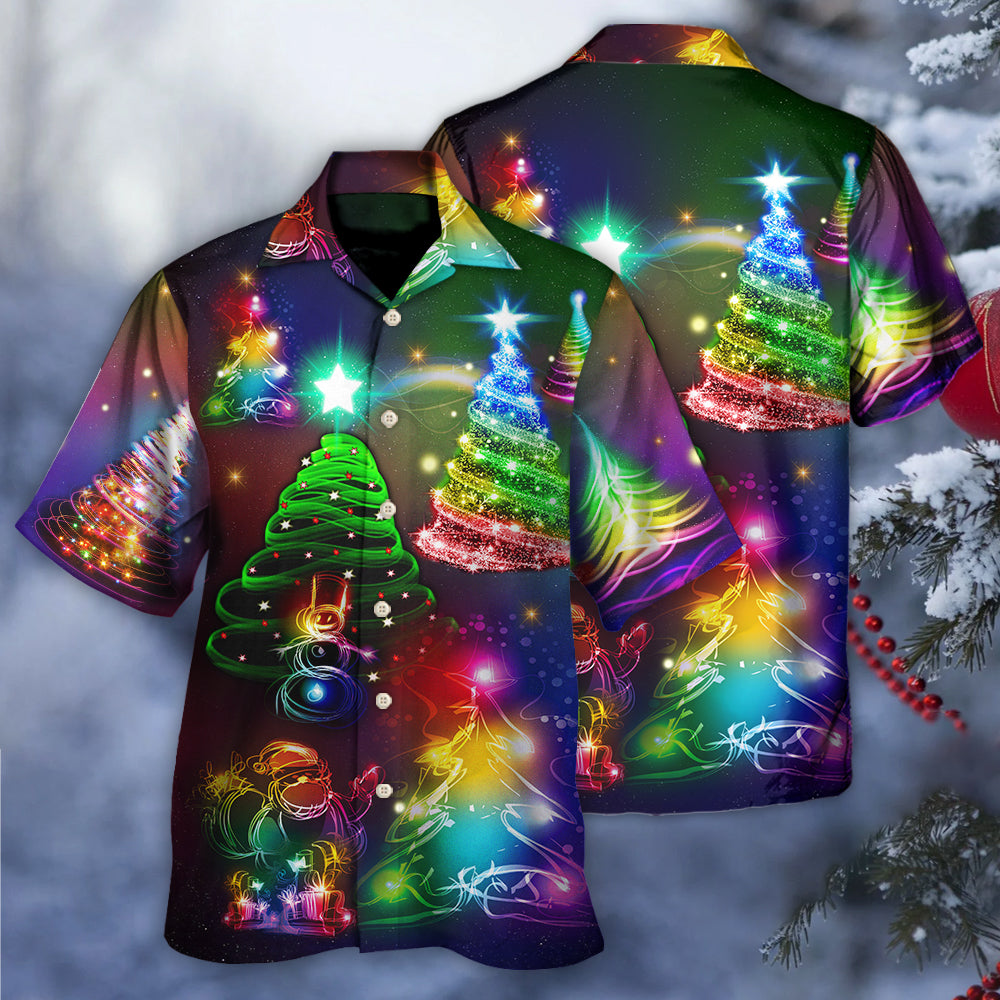 Christmas Merry Everything Happy Always Hawaiian Shirt For Summer Vacation Beach Travel And Relaxed Casual Wear