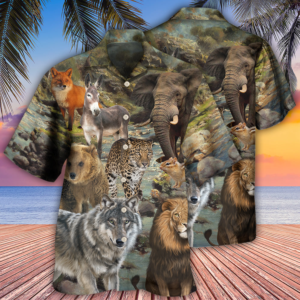 Animals Beauty Hawaiian Shirt For Summer Vacation And Beach Travel