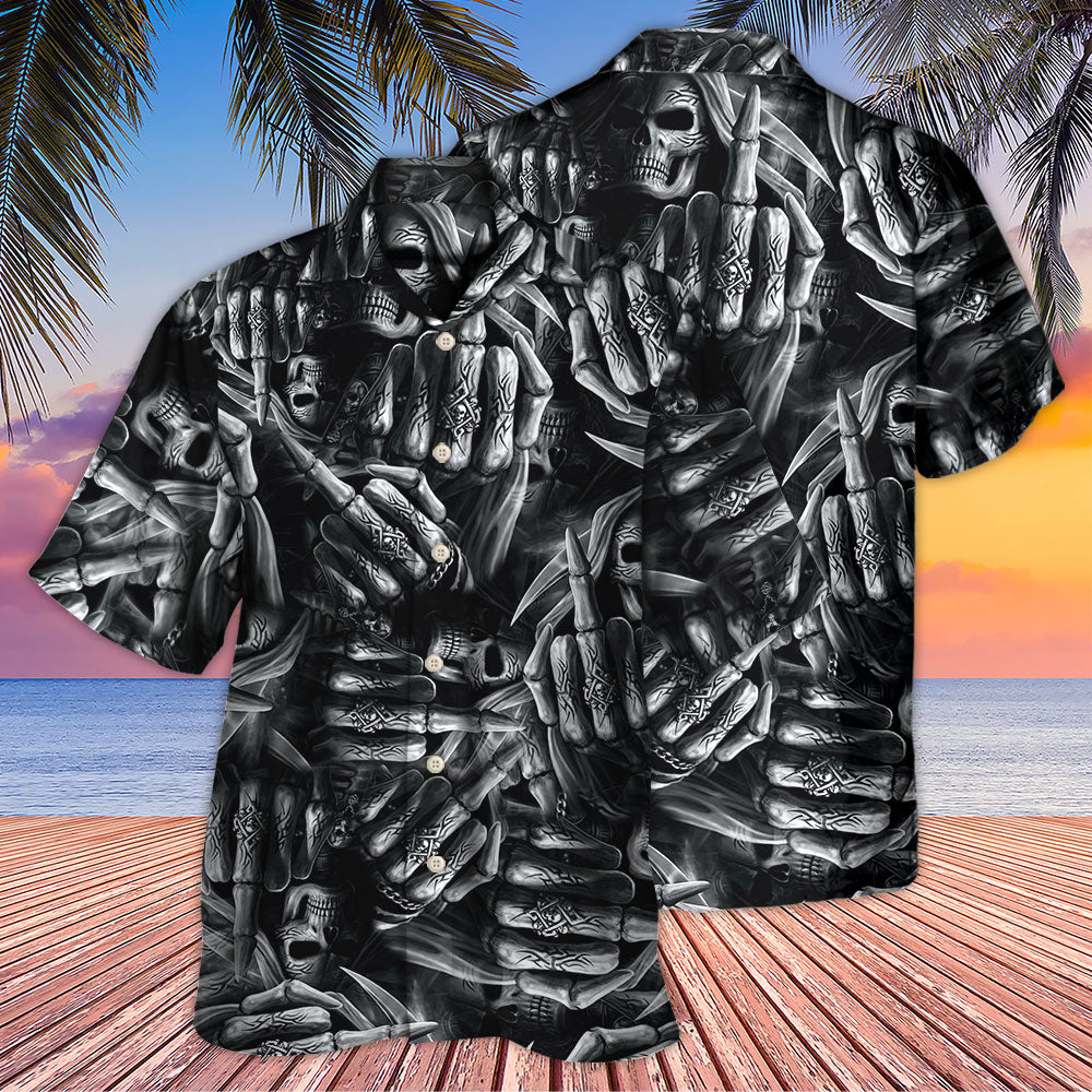 Skull Whisper Death Hawaiian Shirt Design View For Resort Travel And Thoughtful Gifting