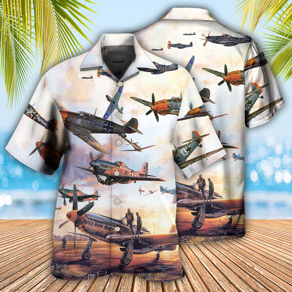 Aviation Maritime Long Journey Tribute Hawaiian Shirt Pattern Detail For Vacation Travel And Daily Wear