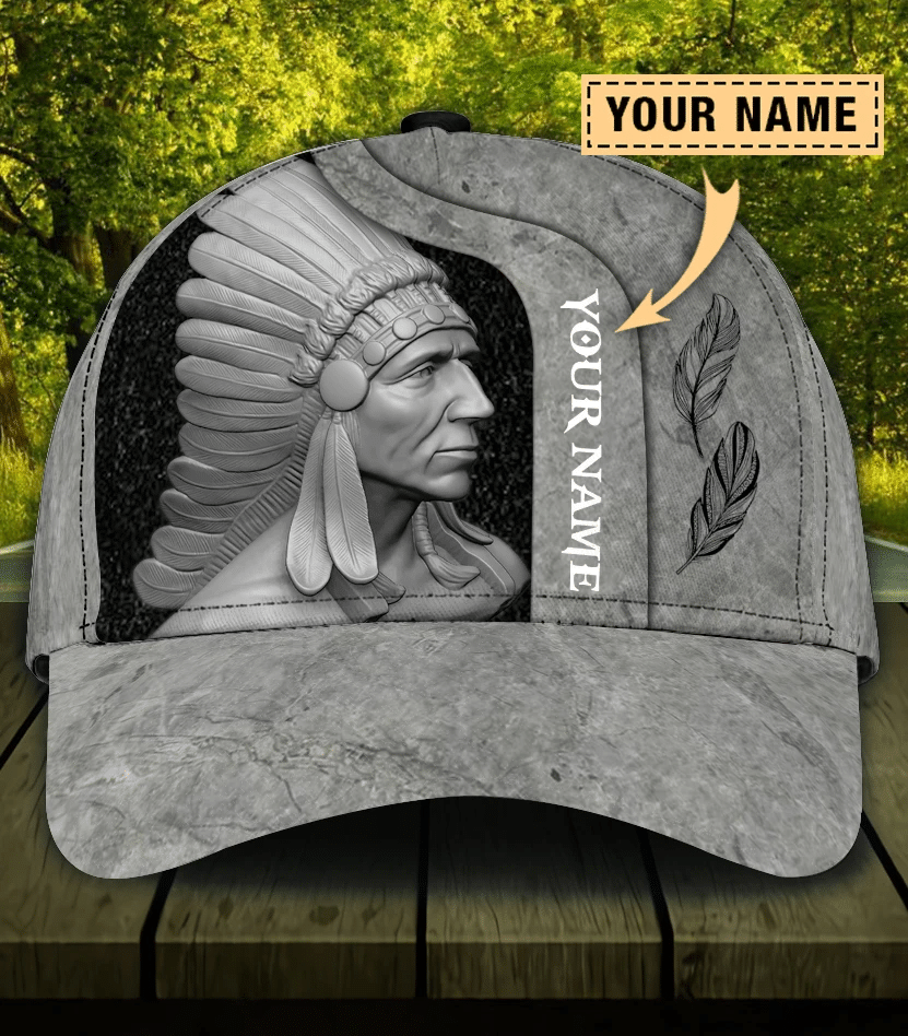 Personalized Native American Chief Classic Cap For Casual Gatherings Travel And Thoughtful Gift Giving