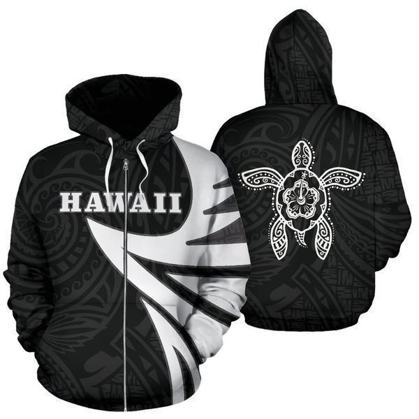Hawaii Turtle Warrior Hoodie For Nautical Inspired Streetwear Weekend Trips And Comfort