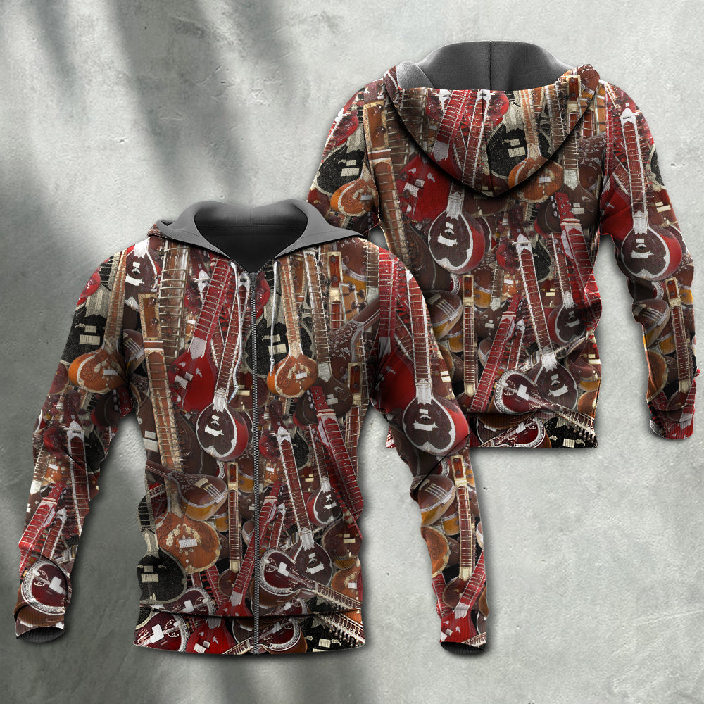Sitar Player Pride Hoodie For Festival Days Community Gatherings And Comfortable Wear
