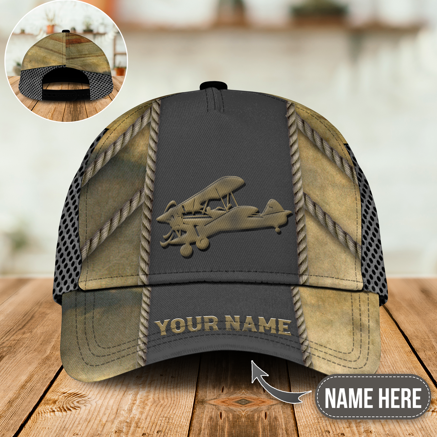 Combat Aircraft The Sky Is Calling Personalized Classic Cap For Daily Styling Weekend Travel And Outdoor Activities