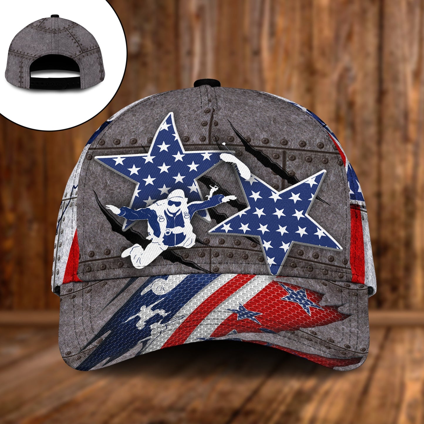 Parachute Jump Skydiving Lover Classic Cap For Festivals Vacations Outdoor Fun And Daily Comfort