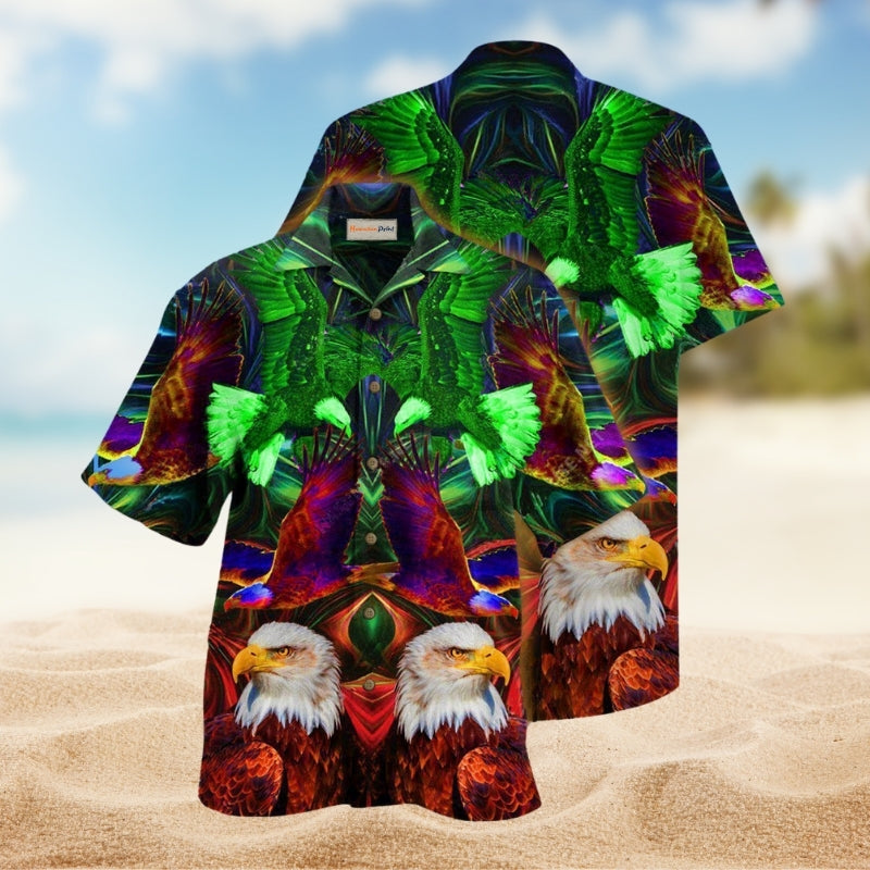 Spring Gardening Morning Garden Hawaiian Shirt Artwork View For Summer Travel