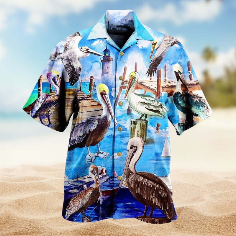 Festive Snowman Christmas Hawaiian Shirt Tropical Styling View For Resort Wear