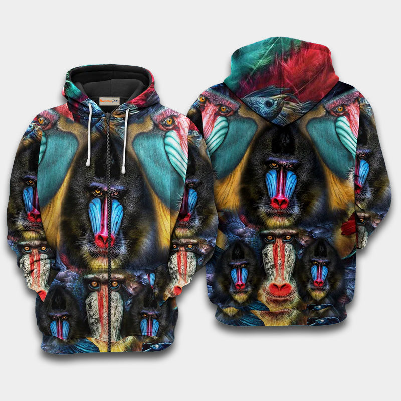 Animals Love Forest Nature Hoodie For Travel Days Outdoor Events And Thoughtful Gifts
