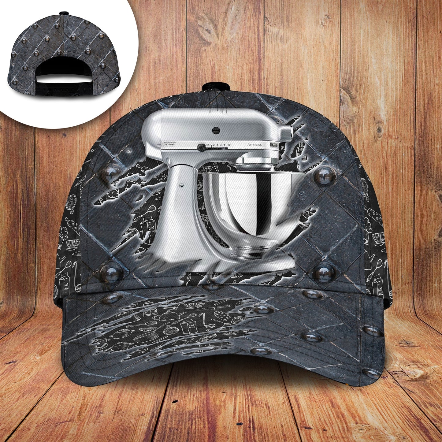 Baking Mechanic Scratch Classic Cap For Casual Adventures Parties And Seasonal Styling
