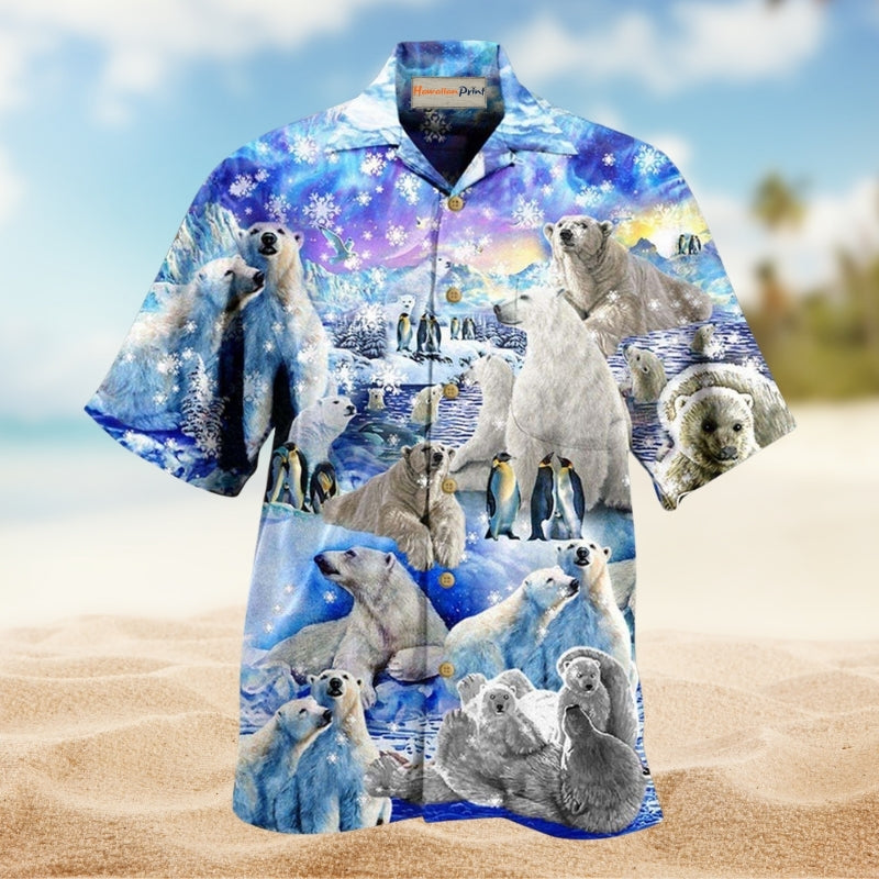 Bears Make Me Happy Humans Make My Head Hurt Hawaiian Shirt For Summer Vacation Beach Travel And Relaxed Casual Wear