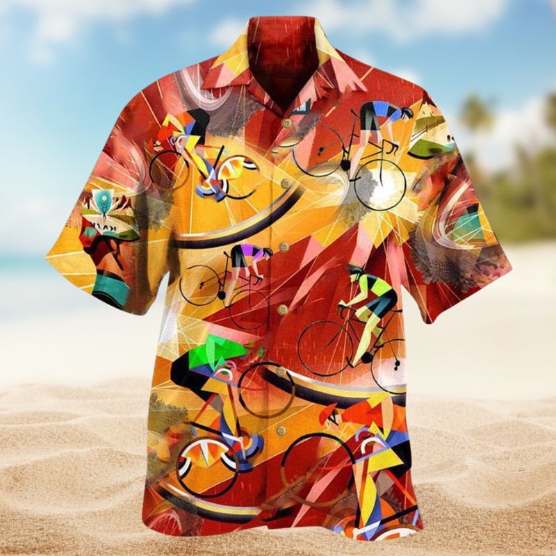Bike Men Ride Hawaiian Shirt For Resort Trips, Coastal Parties, And Warm Weather Style