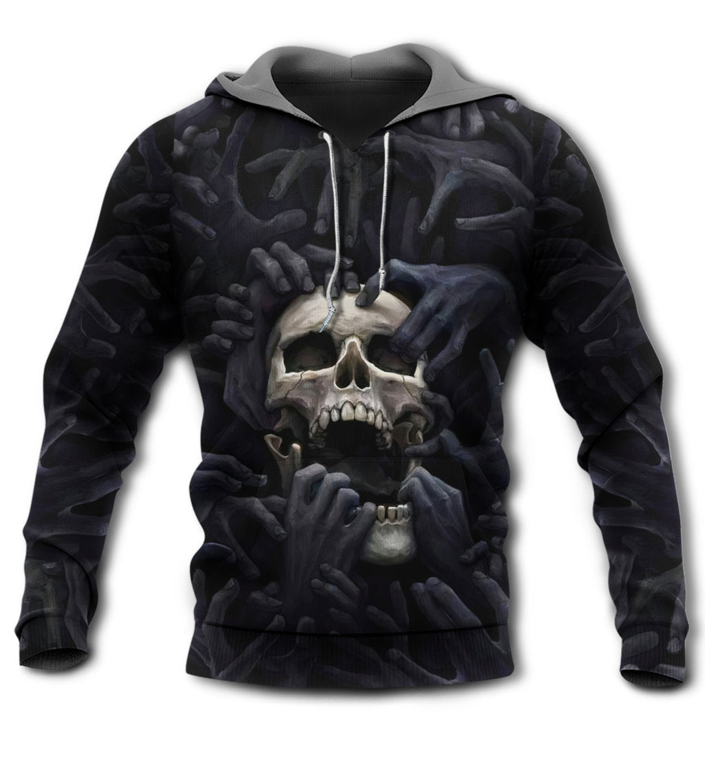 Black Strong Skull Hoodie For Alternative Events Seasonal Outings And Gift Ideas