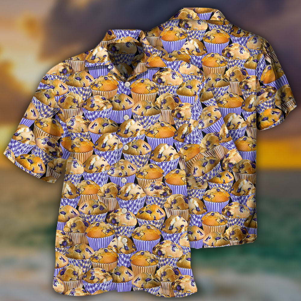 Cake And Baking Hawaiian Shirt With All Over Print For Island Holidays Summer Parties And Casual Outdoor Wear