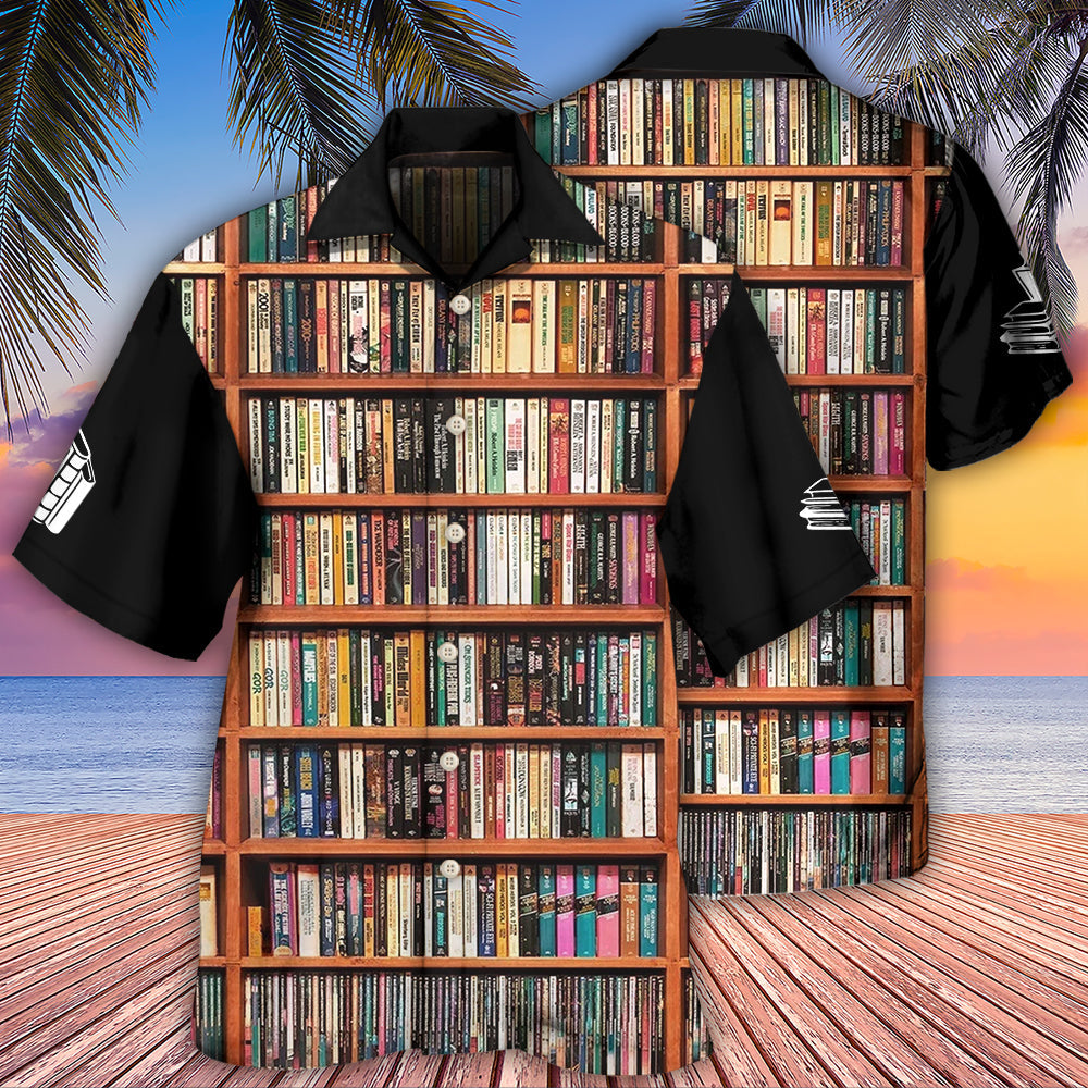 Book Reading Design Hawaiian Shirt For Resort Trips, Coastal Parties, And Warm Weather Style