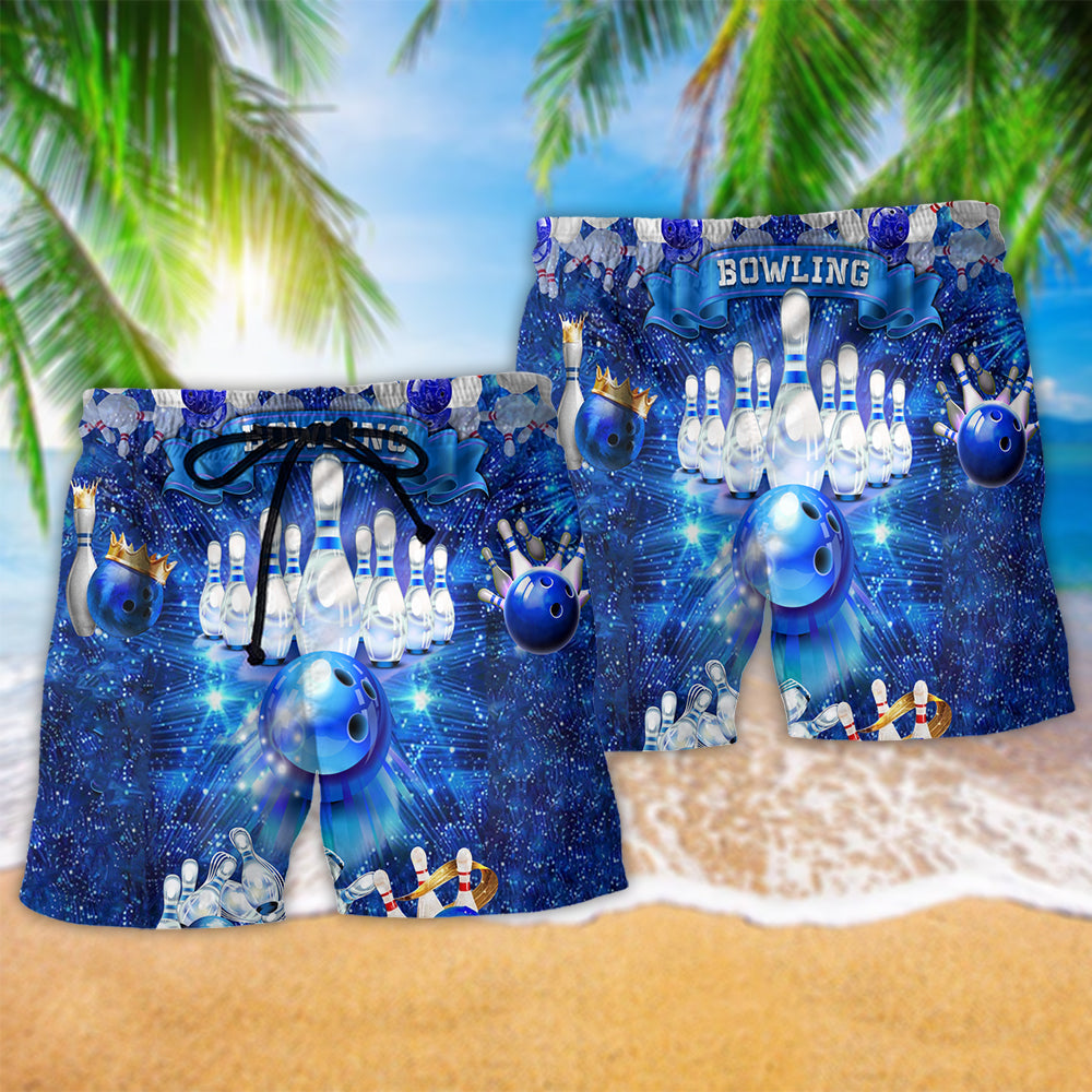 Bowling Best Part Of My Day Beach Shorts Print Detail For Thoughtful Gift Giving