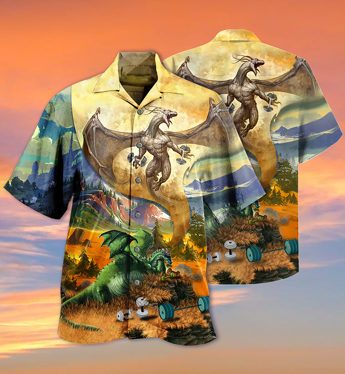 Dragon Gymer Hawaiian Shirt Design View For Resort Travel And Thoughtful Gifting