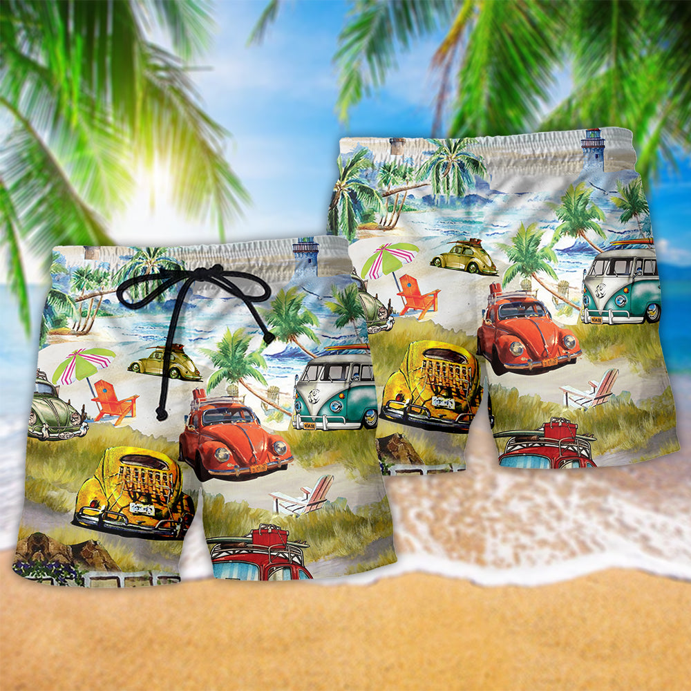 Car Summer Beach Shorts Design Detail For Coastal Escapes And Daily Wear