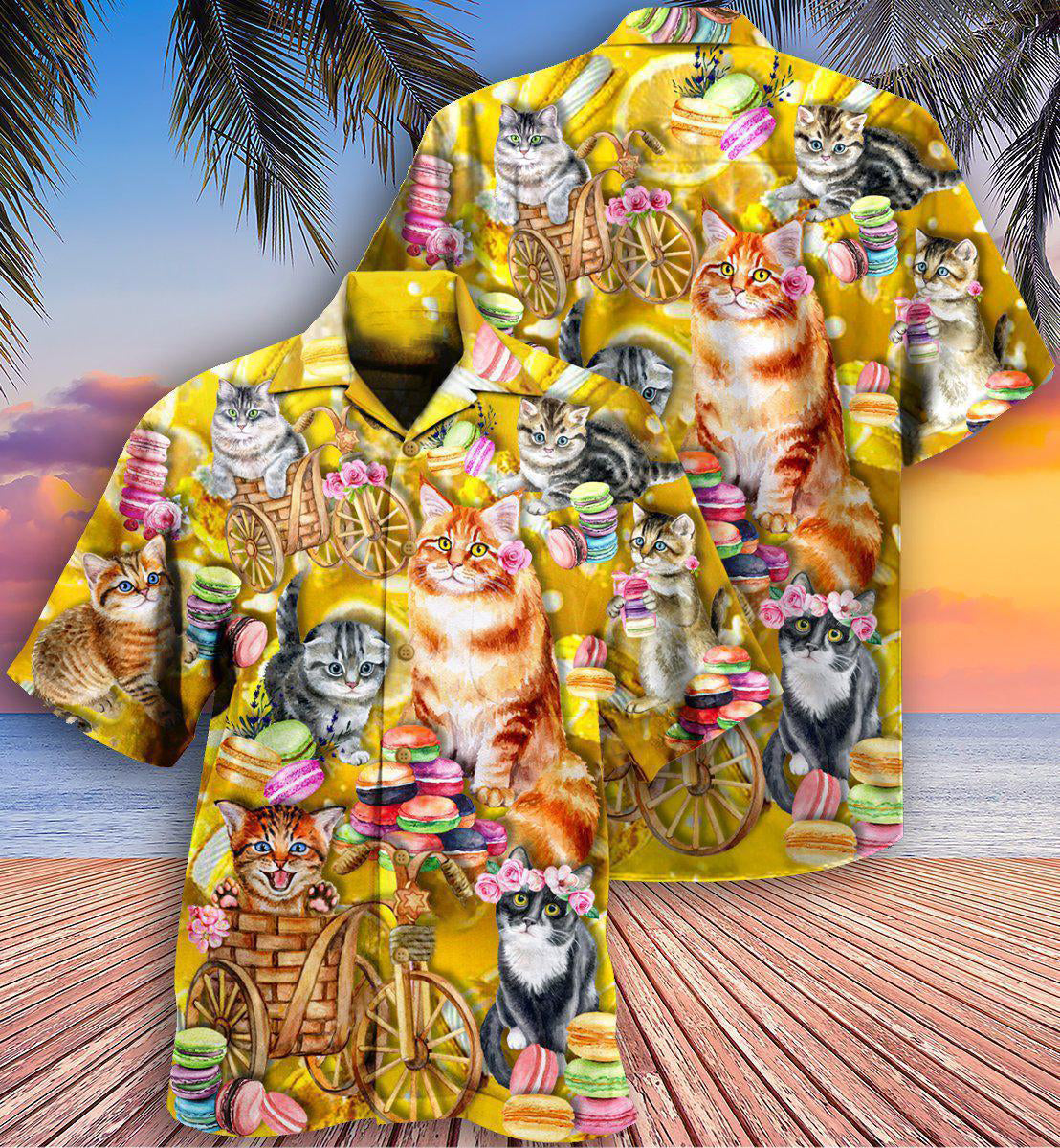 Cat Cats Maracon Hawaiian Shirt Design View For Resort Travel And Thoughtful Gifting
